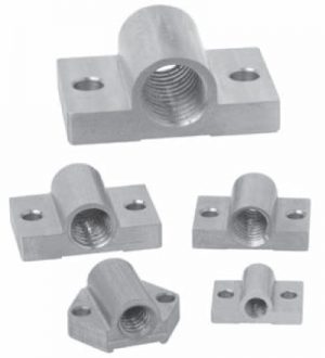 Steel Spring Plunger Mounting Bases - 10-32